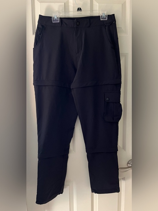 Outdoor Voices Pants - Women’s Outdoor Voices Black RecTrek Zip-Off Pants 3-way convertible shorts L
